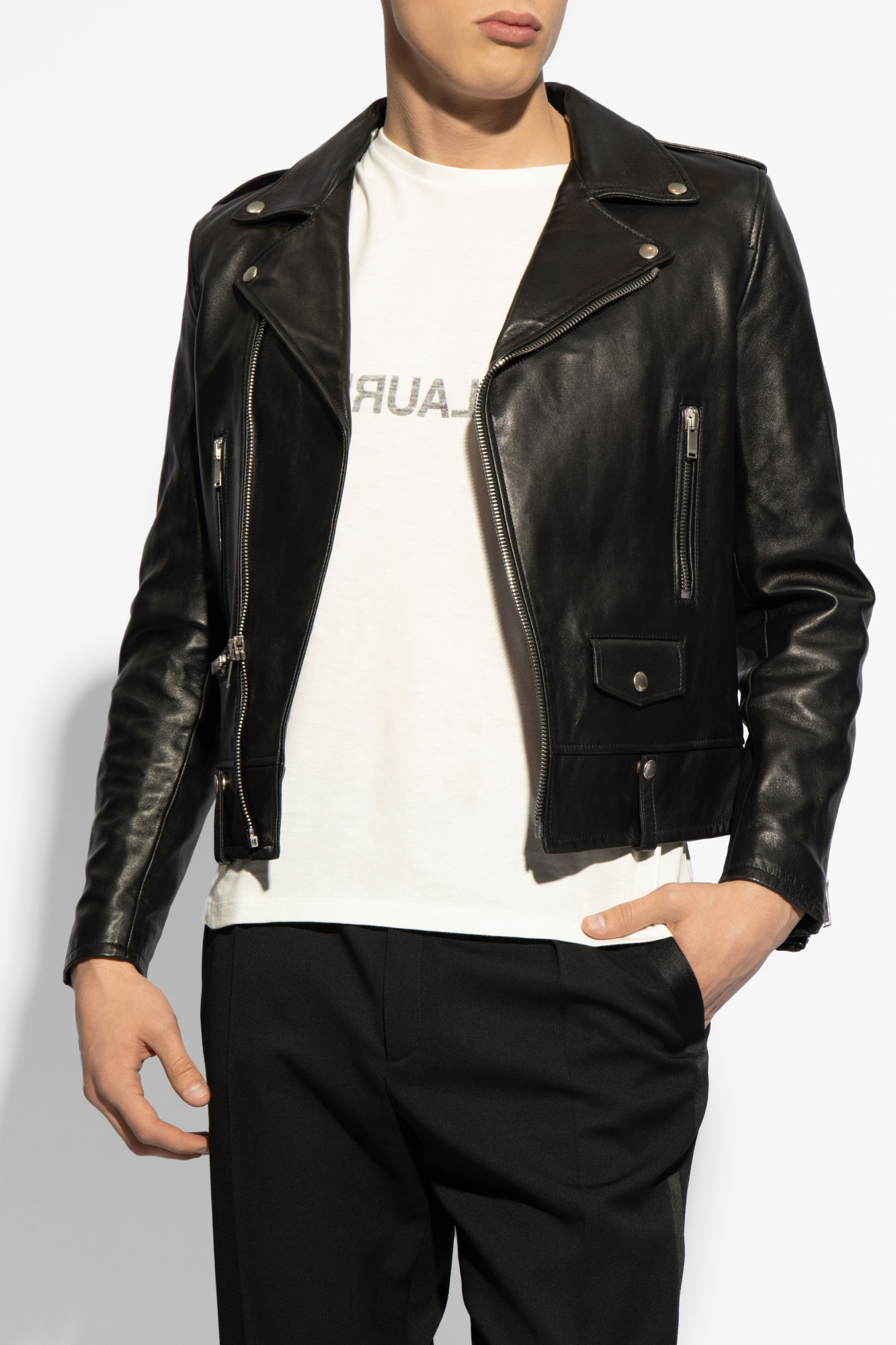 Biker padded jacket online